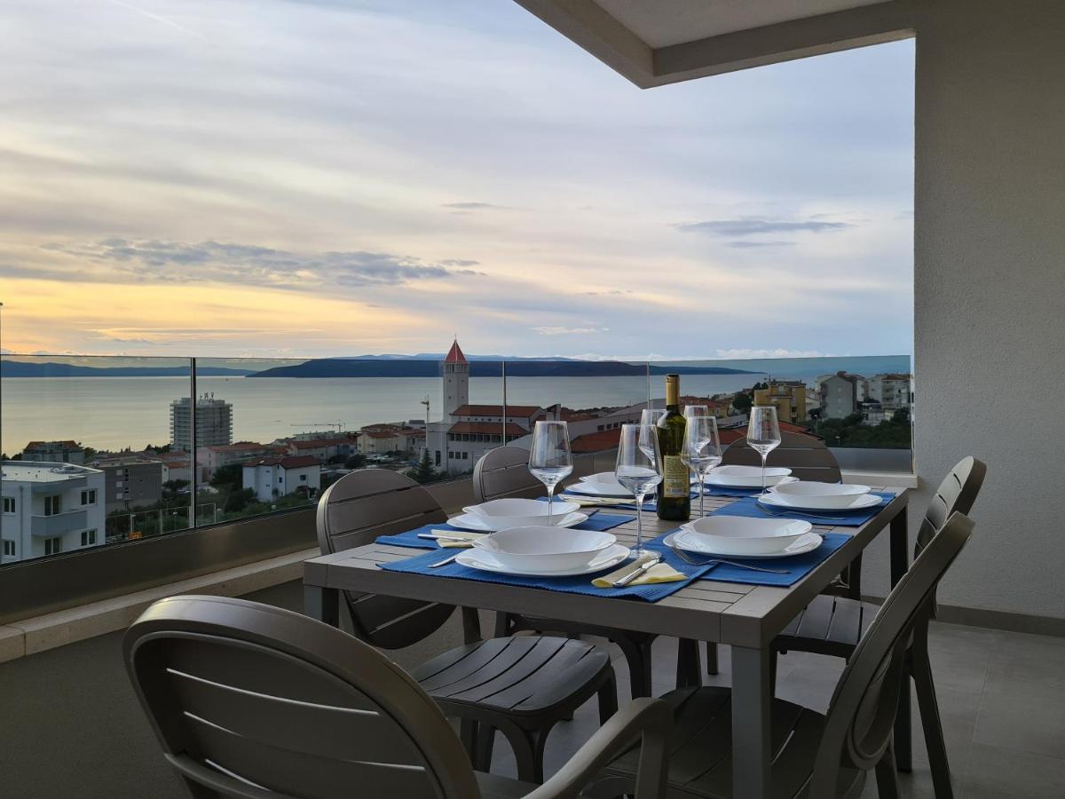 Mariposa Makarska 83M2 New Apartment With Garage מראה חיצוני תמונה