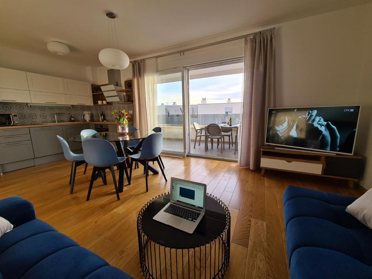 Mariposa Makarska 83M2 New Apartment With Garage מראה חיצוני תמונה